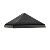 RELIABILT 4-in x 4-in Classic Black Metal Deck Post Cap