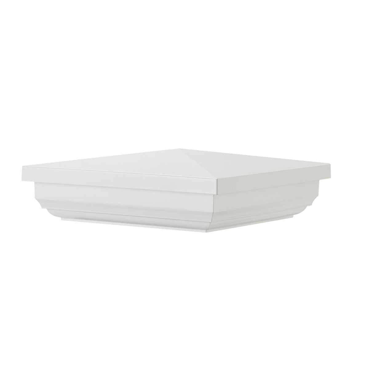 RELIABILT White Plastic Deck Post Cap