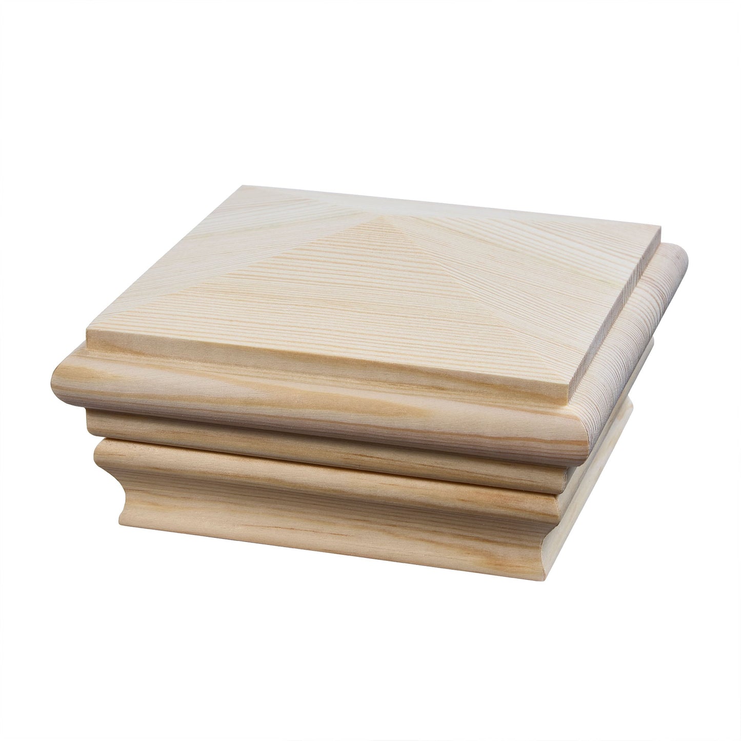 RELIABILT 4-in x 4-in Wood Cedar Deck Post Cap