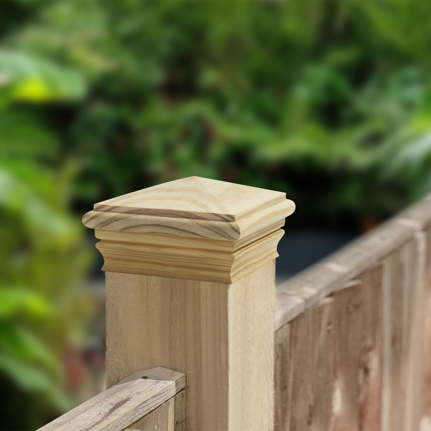 RELIABILT 4-in x 4-in Wood Pine Deck Post Cap