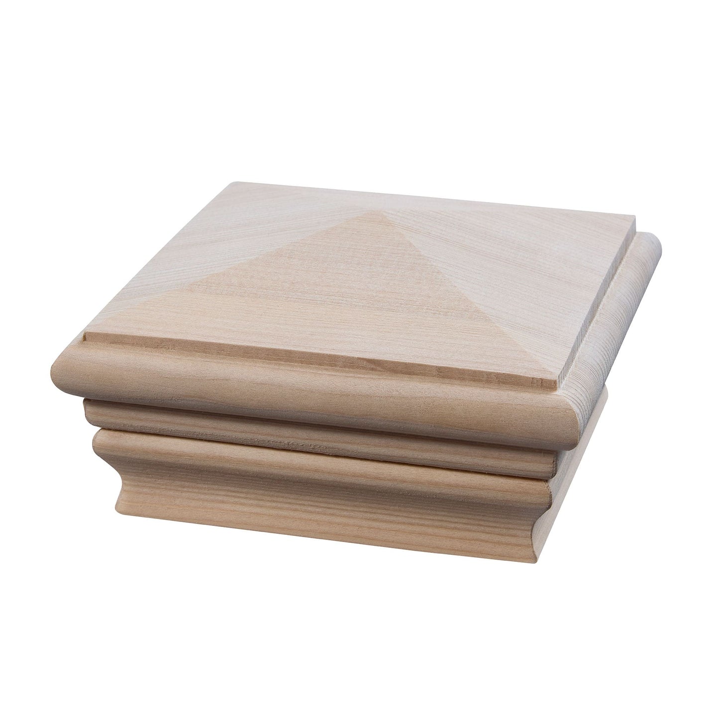 RELIABILT 4-in x 4-in Wood Redwood Deck Post Cap