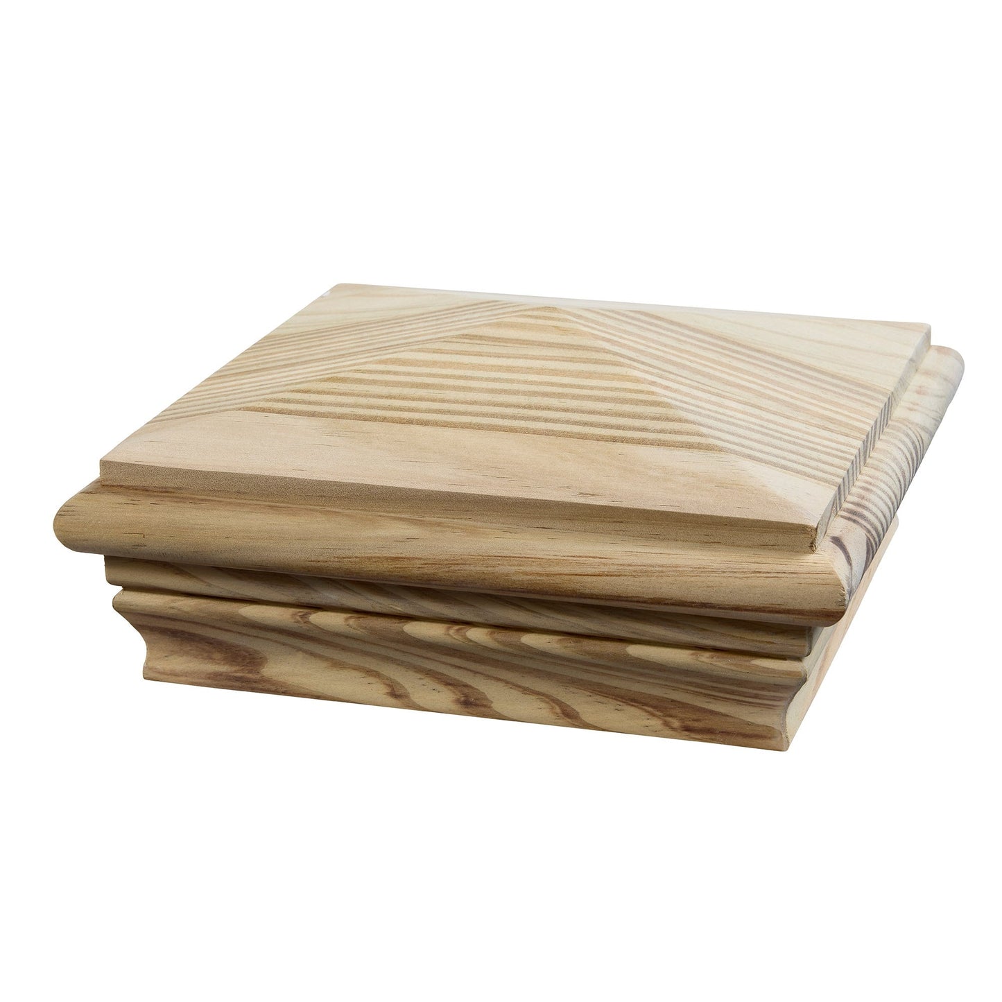 RELIABILT 6-in x 6-in Wood Pine Deck Post Cap