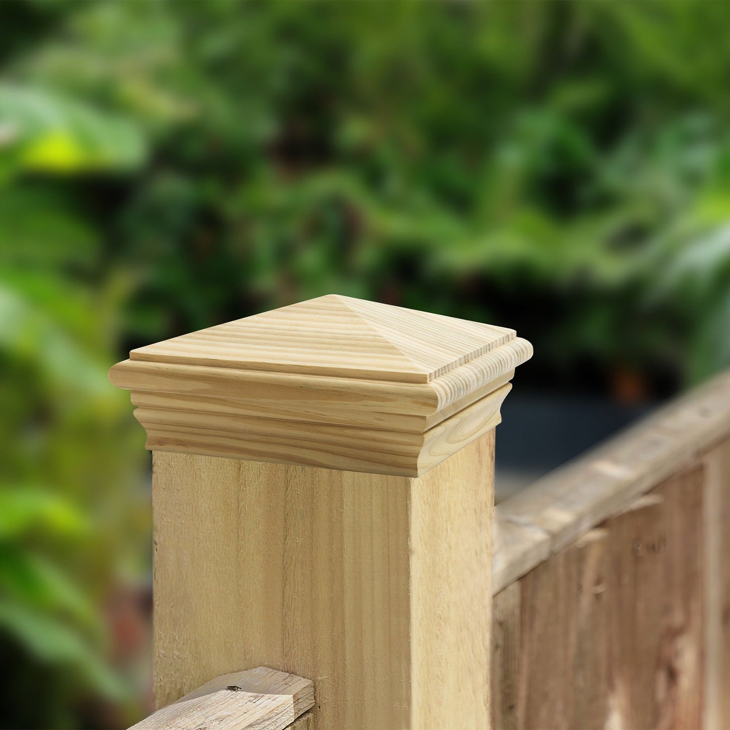 RELIABILT 6-in x 6-in Wood Pine Deck Post Cap
