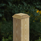 RELIABILT 4-in x 4-in Wood Pine Deck Post Cap