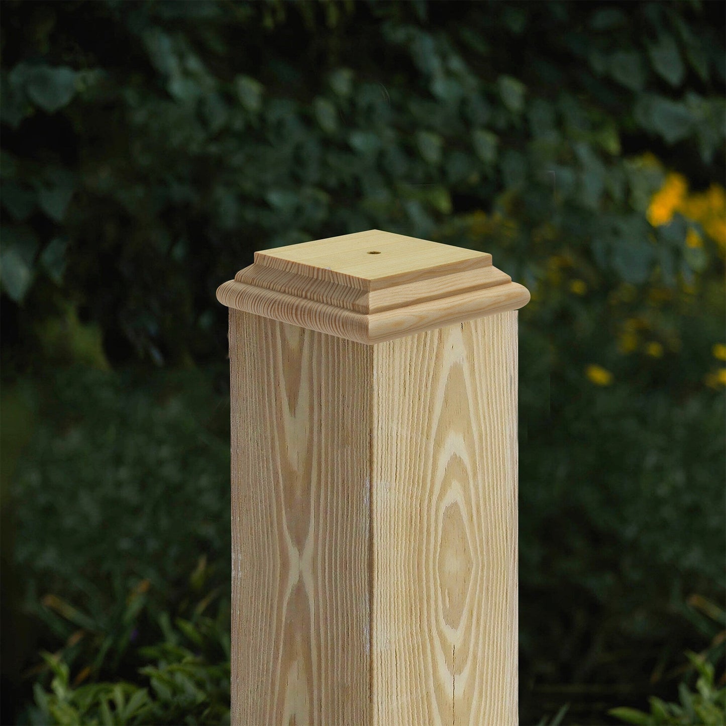 RELIABILT 4-in x 4-in Wood Cedar Deck Post Cap