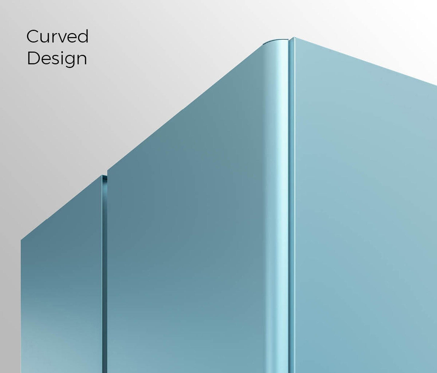 Everest 36-in W x 18-in H Steel Modern Blue Wall-mount Utility Storage Cabinet