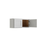 RELIABILT Parkstone 30-in W x 12-in H x 12-in D Grey Wall Fully Assembled Plywood Cabinet (Shaker Door Style)