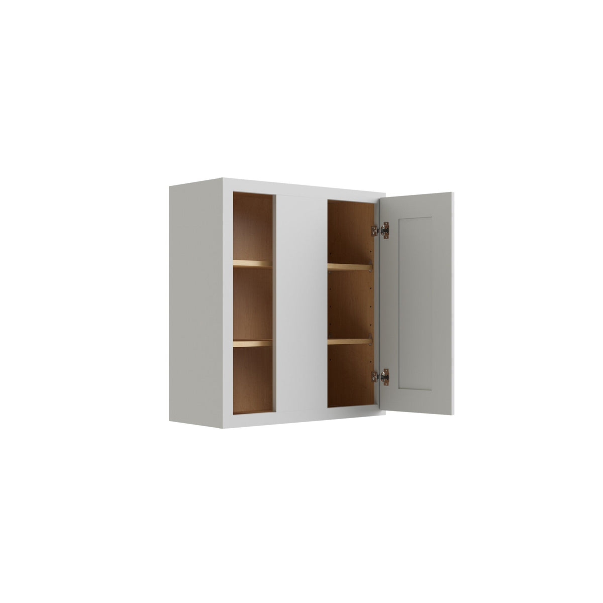 RELIABILT Parkstone 36-in W x 30-in H x 12-in D Grey Blind Wall Fully Assembled Plywood Cabinet (Shaker Door Style)