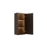 RELIABILT Parkstone 15-in W x 30-in H x 12-in D Espresso Wall Fully Assembled Plywood Cabinet (Shaker Door Style)