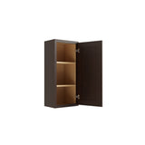 RELIABILT Parkstone 21-in W x 30-in H x 12-in D Espresso Wall Fully Assembled Plywood Cabinet (Shaker Door Style)