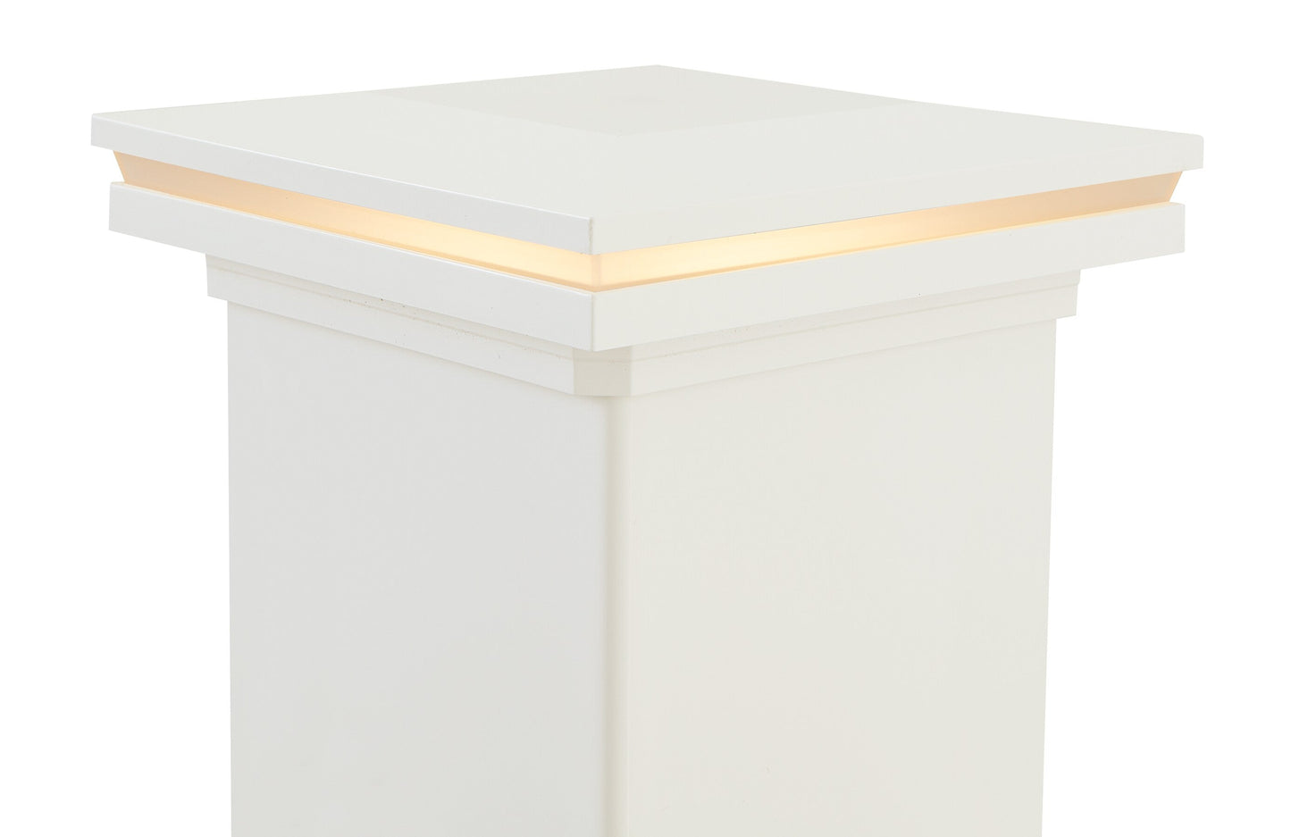 Fiberon 5-in x 5-in 25-Lumen 0.3-Watt Alpine Low Voltage Hardwired LED Outdoor Post Cap Light (3000 K)