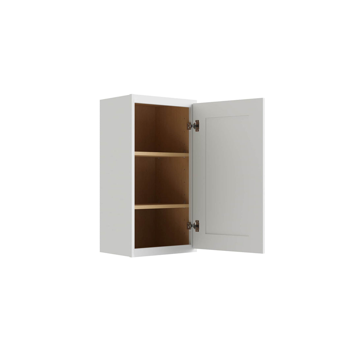 RELIABILT Parkstone 18-in W x 30-in H x 12-in D White Wall Fully Assembled Plywood Cabinet (Shaker Door Style)