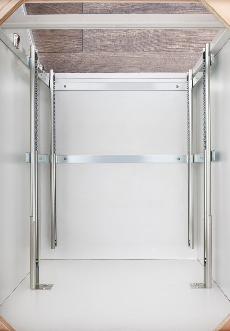 Rev-A-Shelf 14.75-in W x 19-in H 2-Tier Pull Out Metal Soft Close Basket
