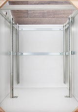 Rev-A-Shelf 20.75-in W x 19-in H 2-Tier Pull Out Metal Soft Close Basket