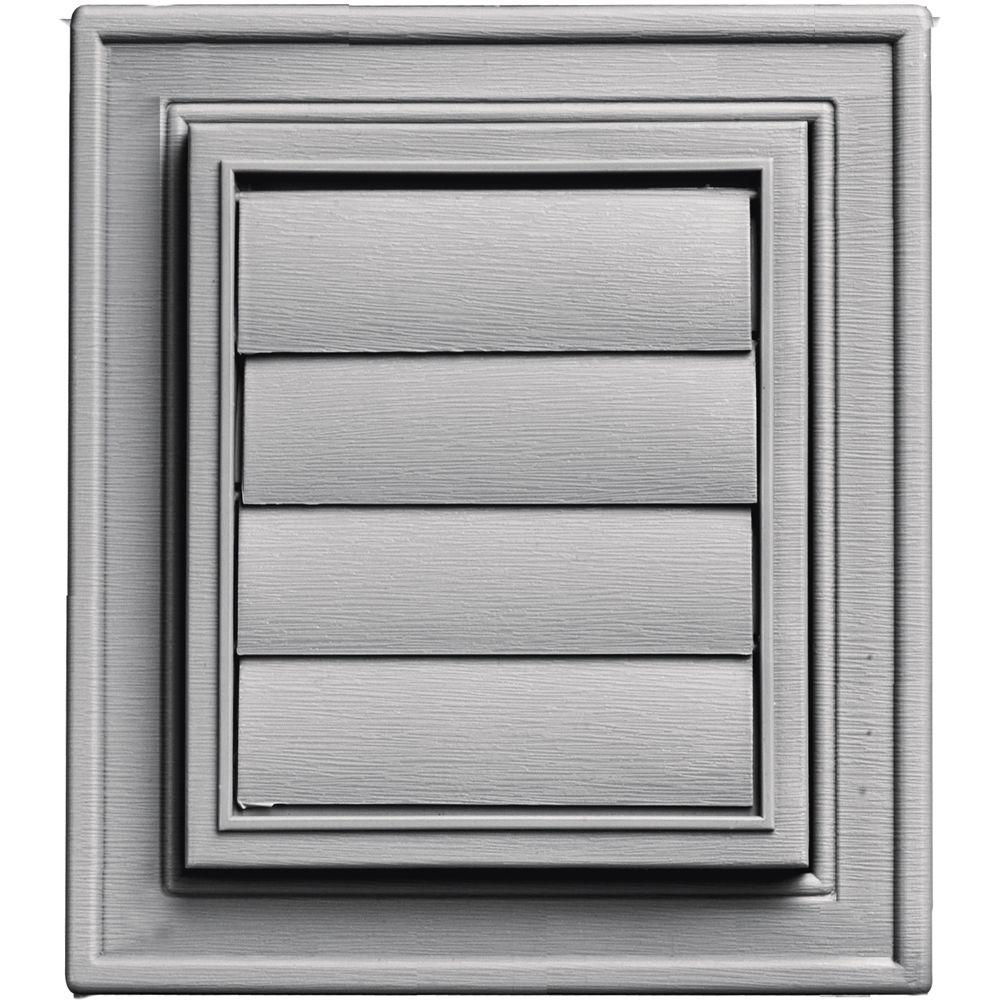 Square Exhaust Siding Vent #016-Gray - Super Arbor