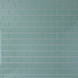 Giorbello Classic Premium Slate 3-in x 6-in Glossy Glass Subway Wall Tile (5-sq. ft/ Carton)