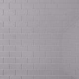 Giorbello Classic Premium Lavender Gray 3-in x 6-in Glossy Glass Subway Wall Tile (5-sq. ft/ Carton)