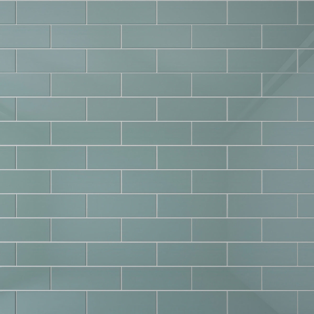 Giorbello Classic Premium Slate 4-in x 12-in Glossy Glass Subway Wall Tile (5-sq. ft/ Carton)