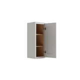 RELIABILT Parkstone 18-in W x 30-in H x 12-in D Grey Wall Fully Assembled Plywood Cabinet (Shaker Door Style)