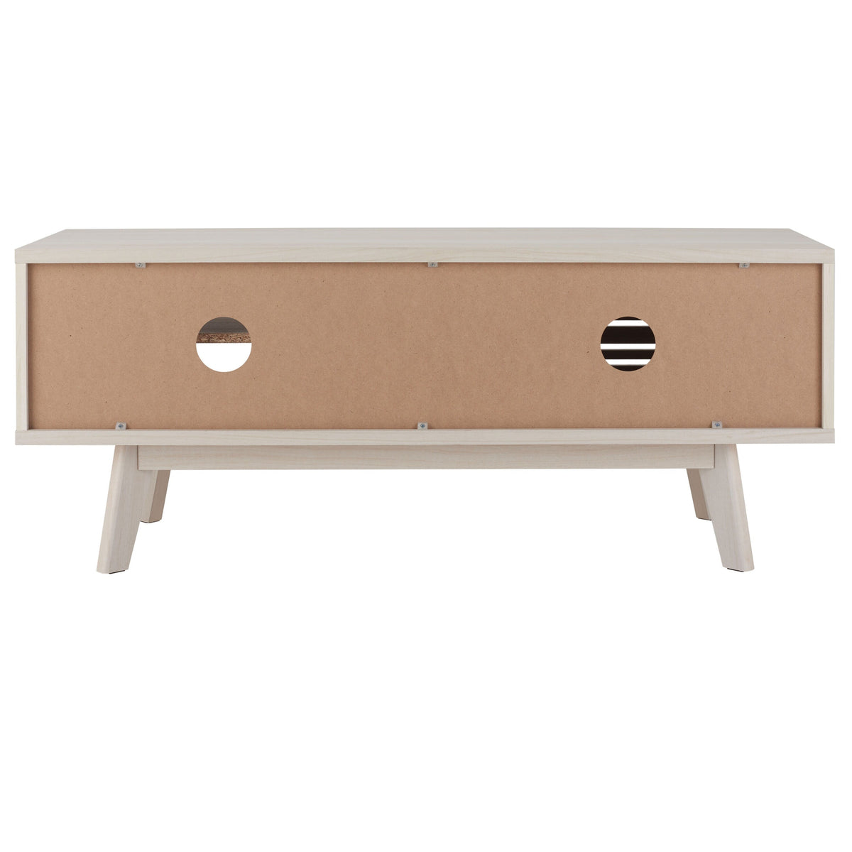 Safavieh Aurelio Bleached White Casual Mdf Media Cabinet