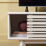 Safavieh Aurelio Bleached White Casual Mdf Media Cabinet