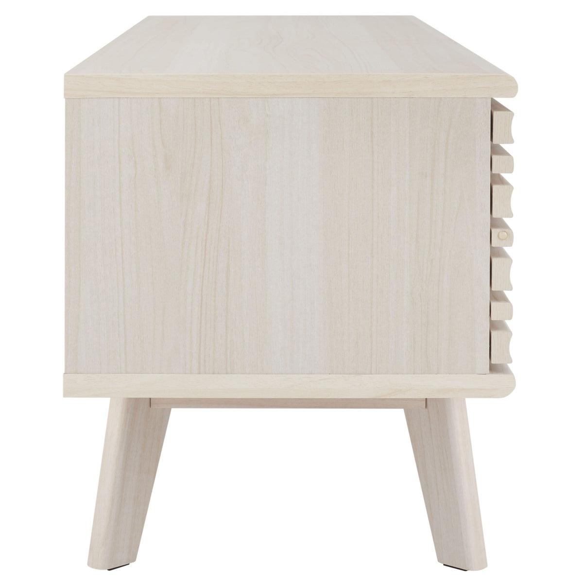 Safavieh Aurelio Bleached White Casual Mdf Media Cabinet