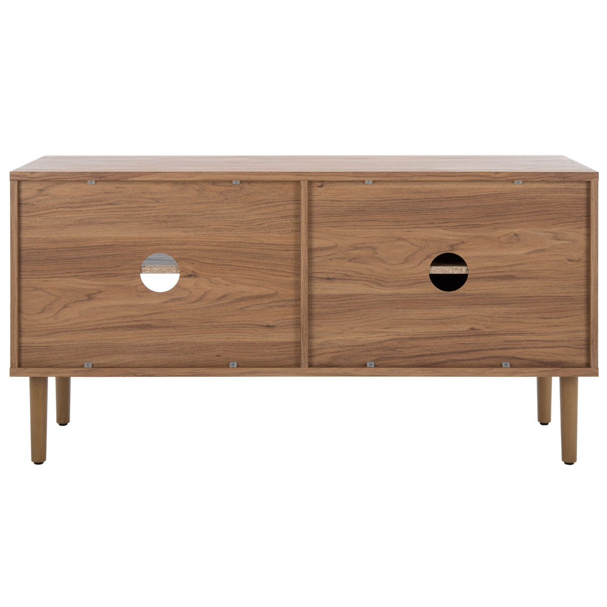 Safavieh Claude Oak Coastal Mdf Media Cabinet