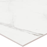 Satori Regent Calacatta 32-in x 32-in Polished Porcelain Marble Look Floor and Wall Tile (13.78-sq. ft/ Carton)