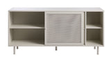 Contemporary/Modern Greige Metal Sideboard