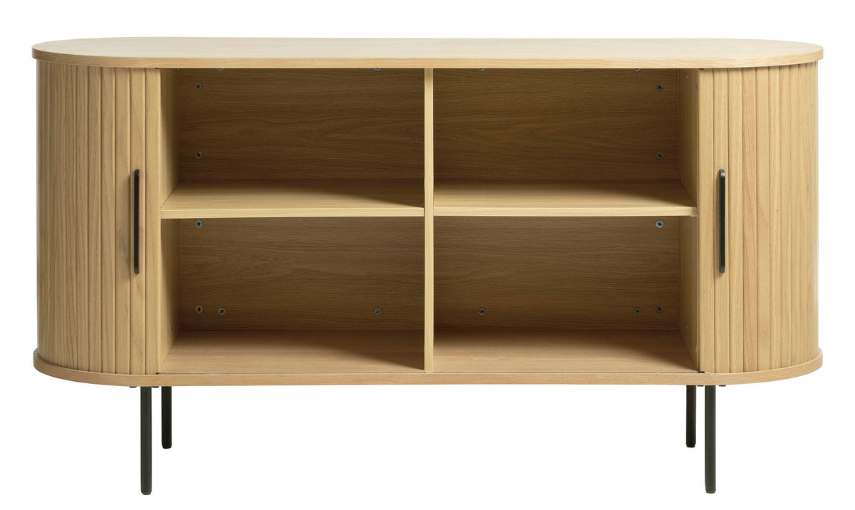 Contemporary/Modern Natural Oak Wood Oak Sideboard