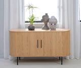 Contemporary/Modern Natural Oak Wood Oak Sideboard