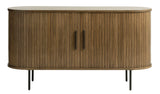Contemporary/Modern Smoked Oak Wood Oak Sideboard
