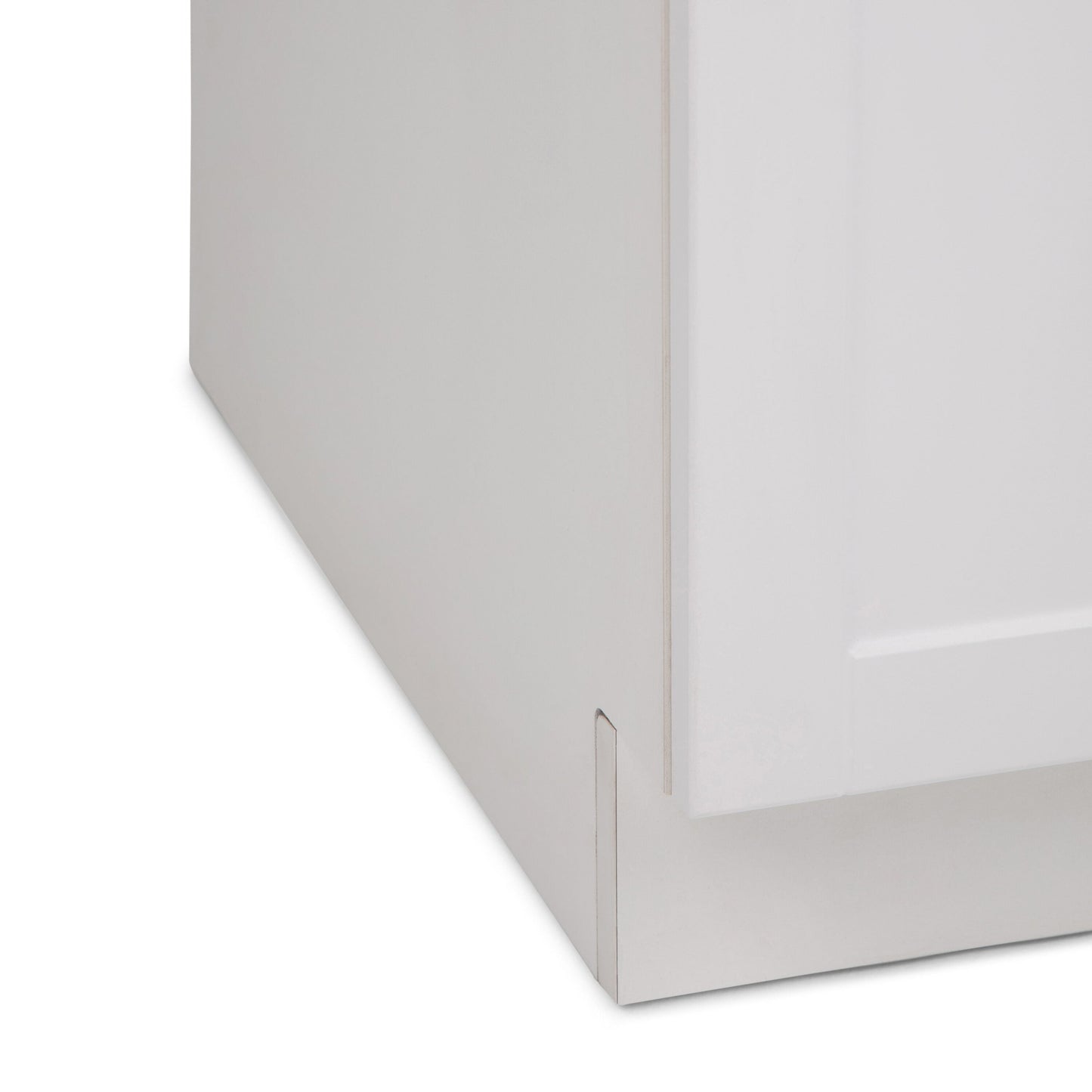 Simpli Home Kyle 23.8-in Freestanding Laundry Sink with Cabinet, Drain, and Faucet