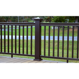 Fiberon CountrySide 3.5-ft x 42-in PVC Deck Rail Kit