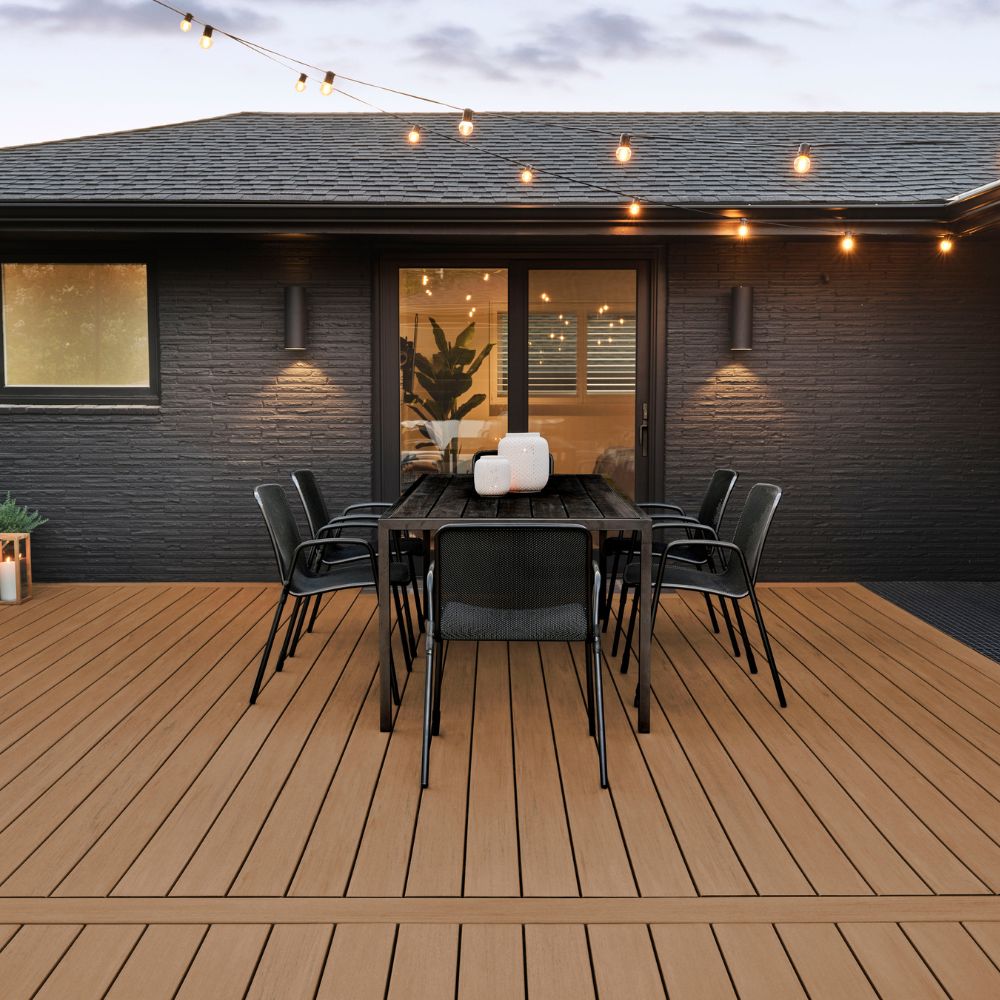 TimberTech Prime+ 1-in x 6-in Grooved Composite Deck Board