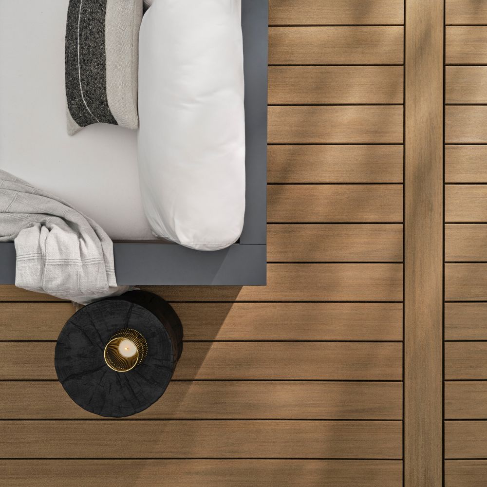 TimberTech Prime+ 1-in x 6-in Grooved Composite Deck Board