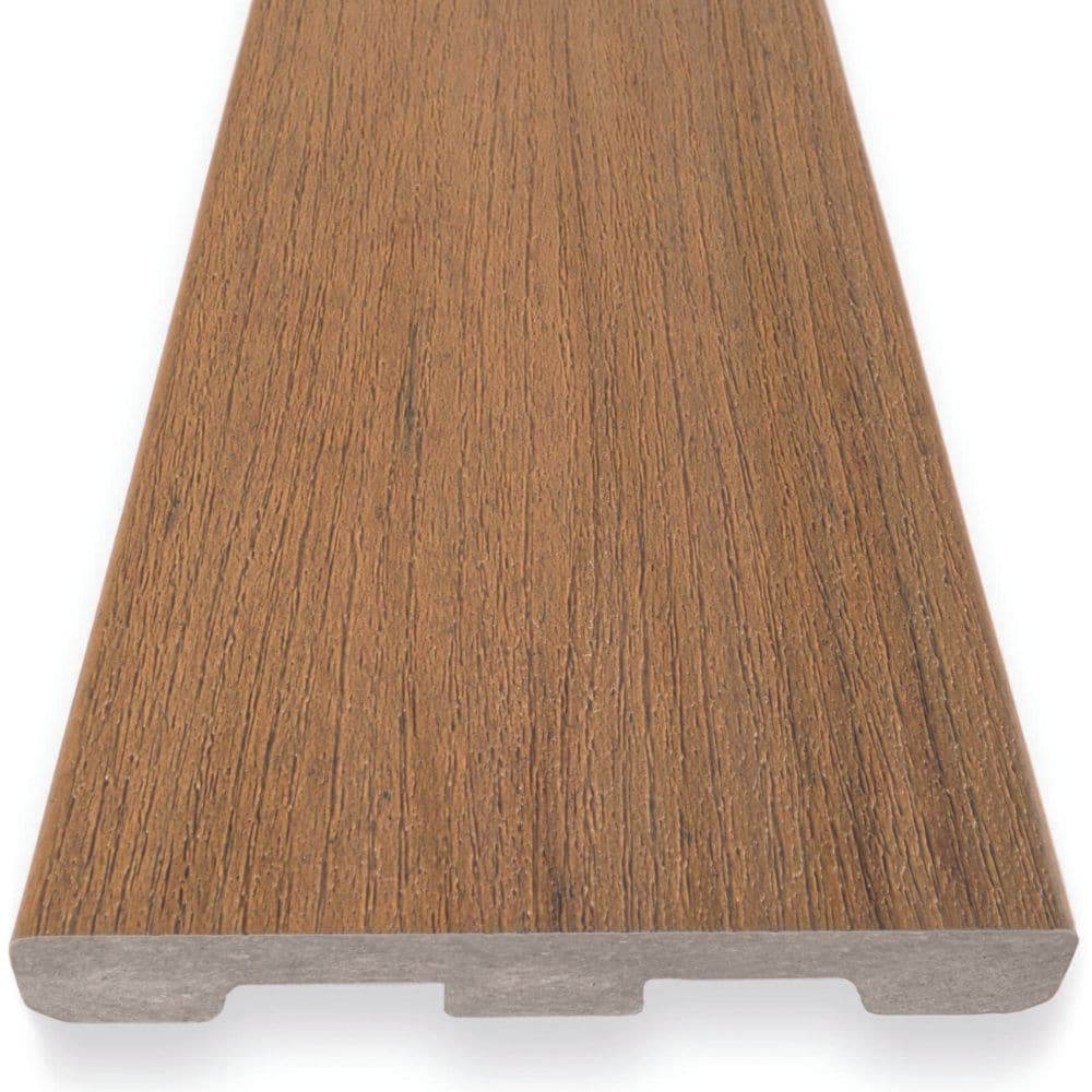 TimberTech Prime+ 1-in x 6-in Grooved Composite Deck Board