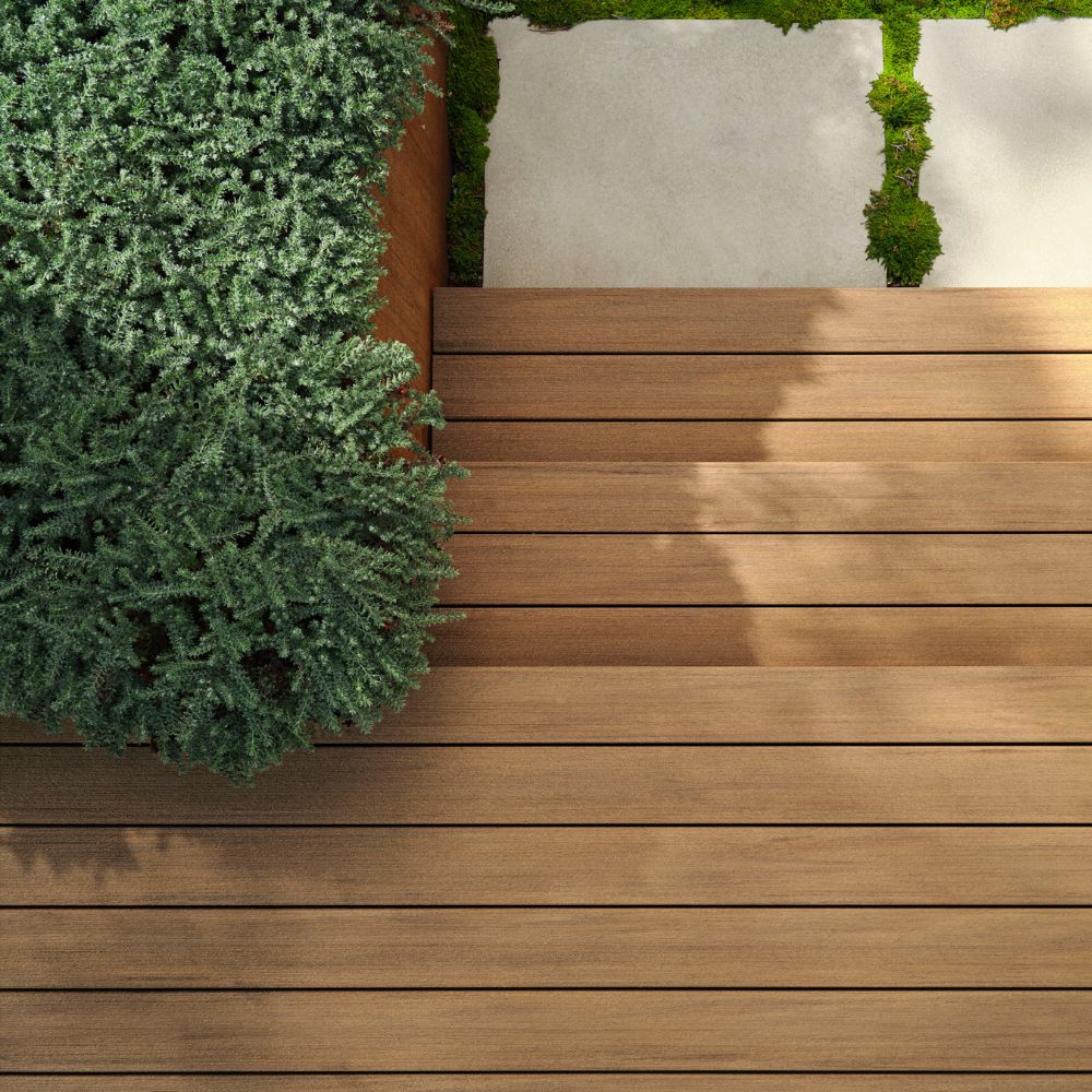 TimberTech Prime+ 1-in x 6-in Grooved Composite Deck Board