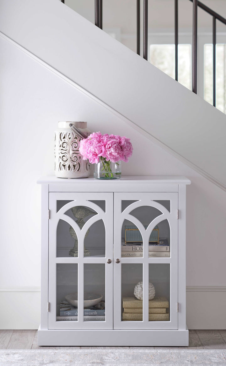 allen + roth 32-in W x 34-in H Wood Composite White Freestanding Utility Storage Cabinet