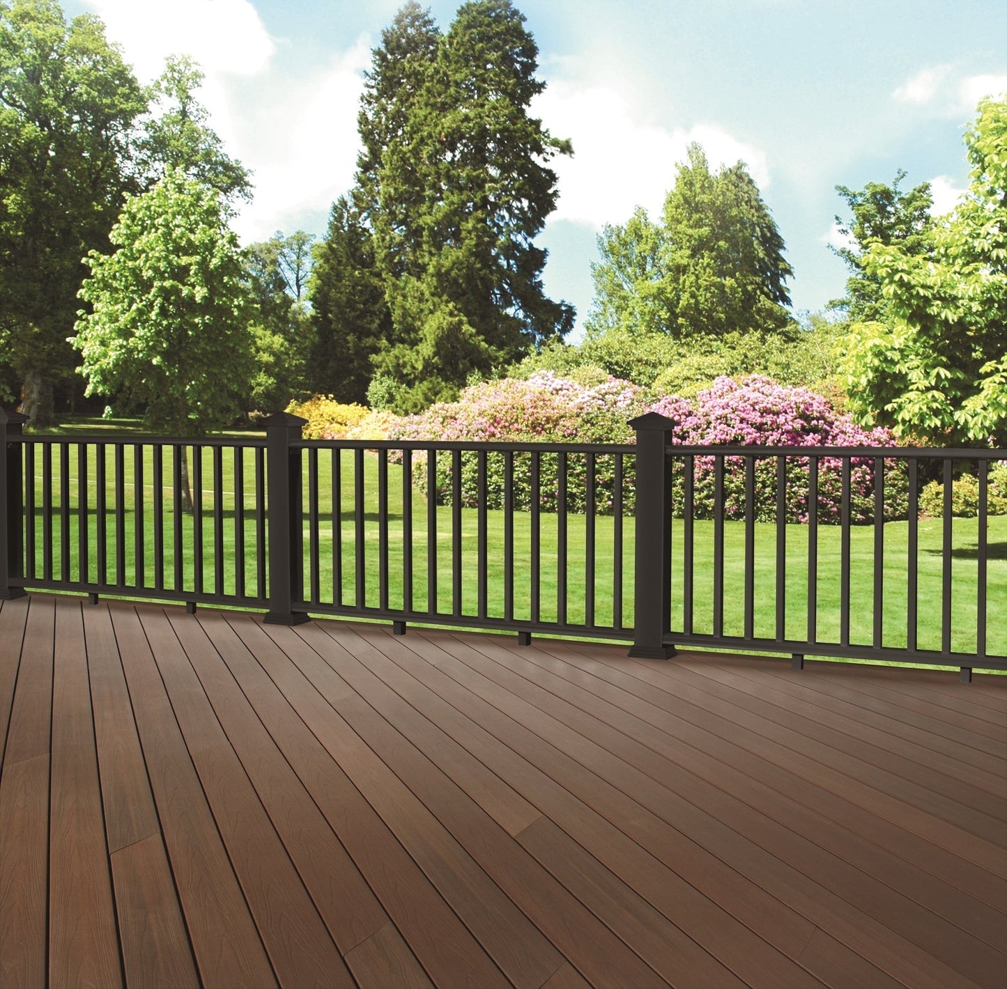 Fiberon Brio 3-ft x 36-in PVC Deck Rail Kit
