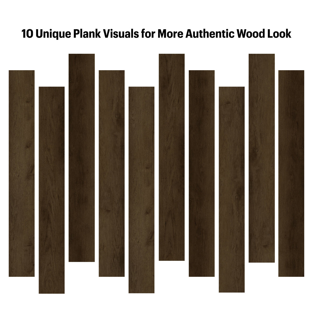 Armstrong Flooring Assurity Bison Brown 20-mil x 7-in W x 60-in L Waterproof Interlocking Luxury Vinyl Plank Flooring, 27.02-sq ft Carton