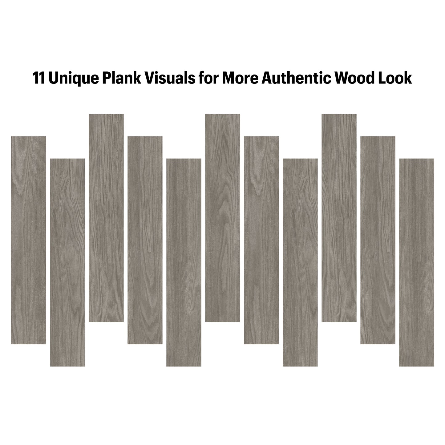 Armstrong Flooring PRO MARK Oxford Oak Heather Gray 6-in W x 36-in L x 2-mm T Waterproof Luxury Vinyl Plank Flooring, Glue-Down (35.95-sq ft Carton)