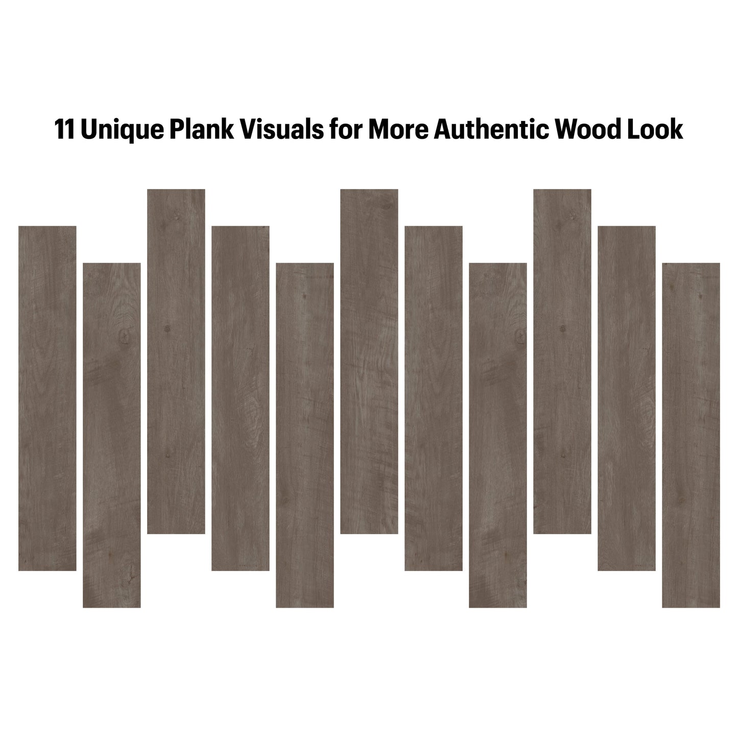Armstrong Flooring PRO MARK Rustic Blend 6-in W x 36-in L x 2-mm Thick Waterproof Luxury Vinyl Plank Flooring, 35.95-sq ft Carton