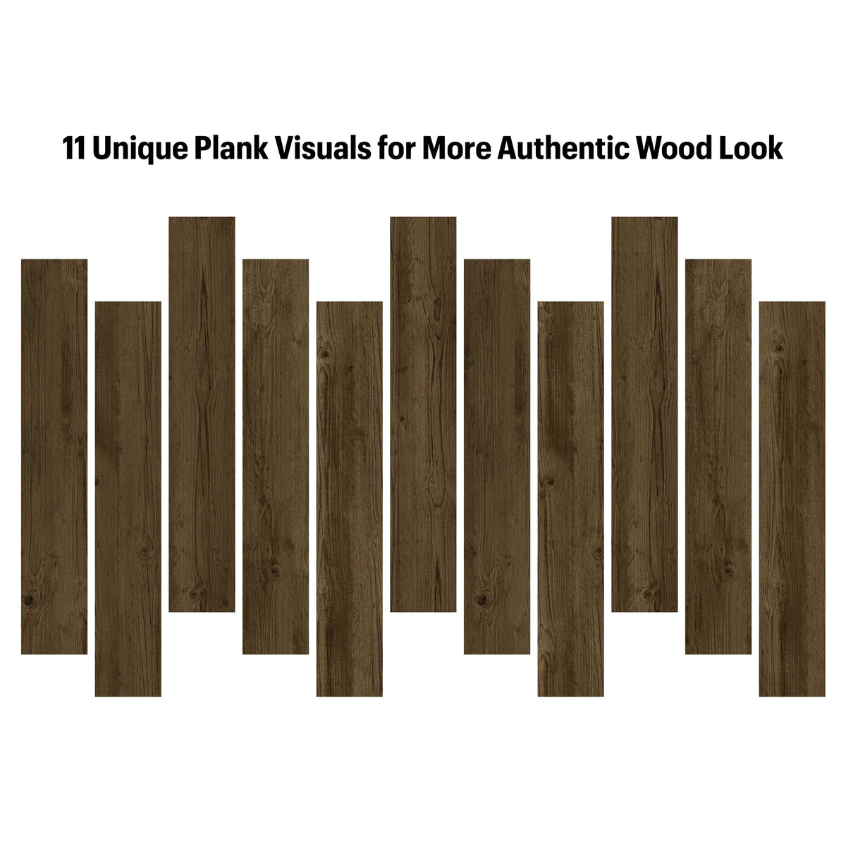 Armstrong Flooring Pro Mark Mudslide Brown Luxury Vinyl Plank Flooring - Waterproof, Glue Down, 35.95 Sq. Ft.