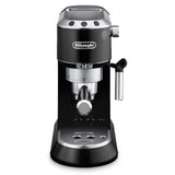 Dedica EC860 15-Bar Black Stainless Steel Slim Espresso Machine and Cappuccino Maker