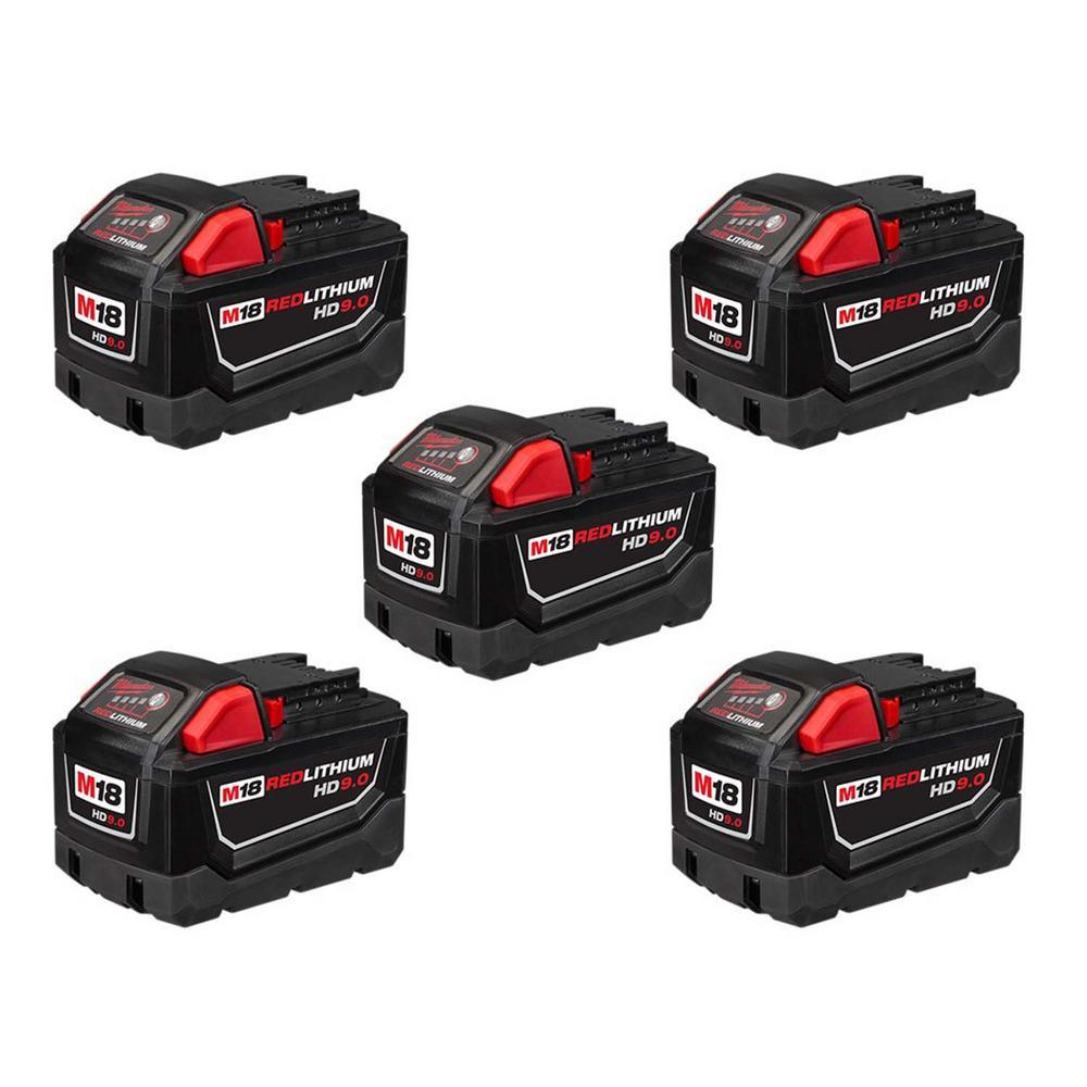 M18 18-Volt Lithium-Ion Compact Battery Pack 1.5Ah (4-Pack) - Super Arbor