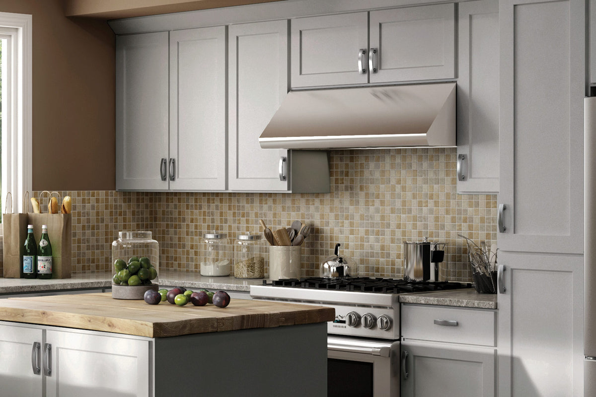 RELIABILT Parkstone 24-in W x 34.5-in H x 24-in D Grey 1-Drawer Base Fully Assembled Plywood Cabinet (Flat Panel Shaker Style)