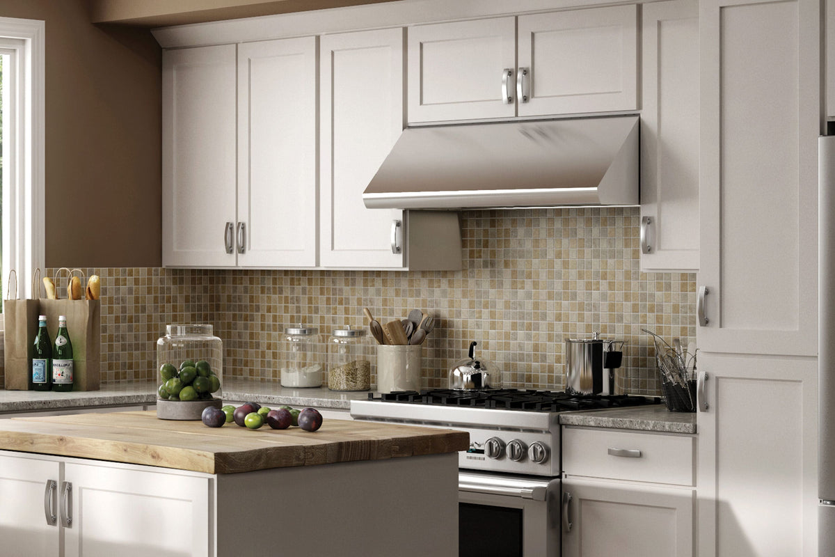 RELIABILT Parkstone 27-in W x 30-in H x 12-in D White Blind Wall Fully Assembled Plywood Cabinet (Shaker Door Style)