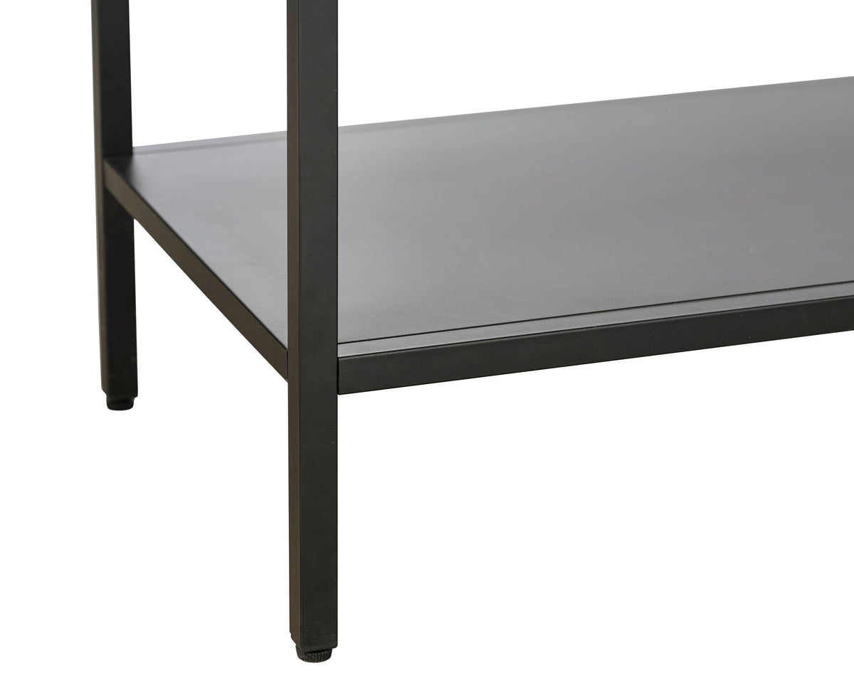 Contemporary/Modern Black Metal Sideboard