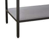 Contemporary/Modern Black Metal Sideboard